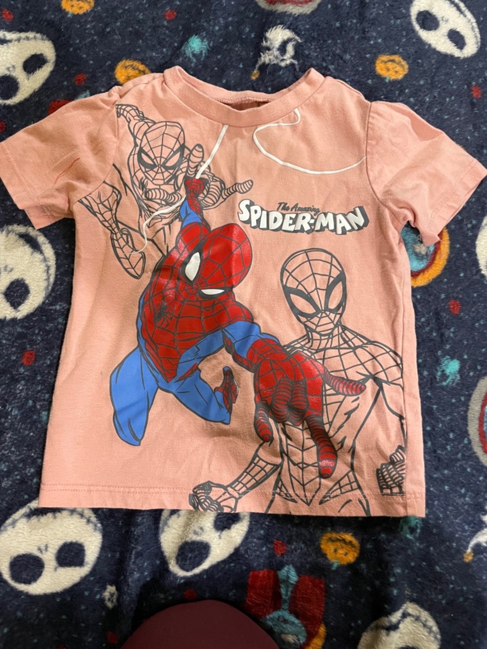 Marvel Pale Pink Kids Logo Tee